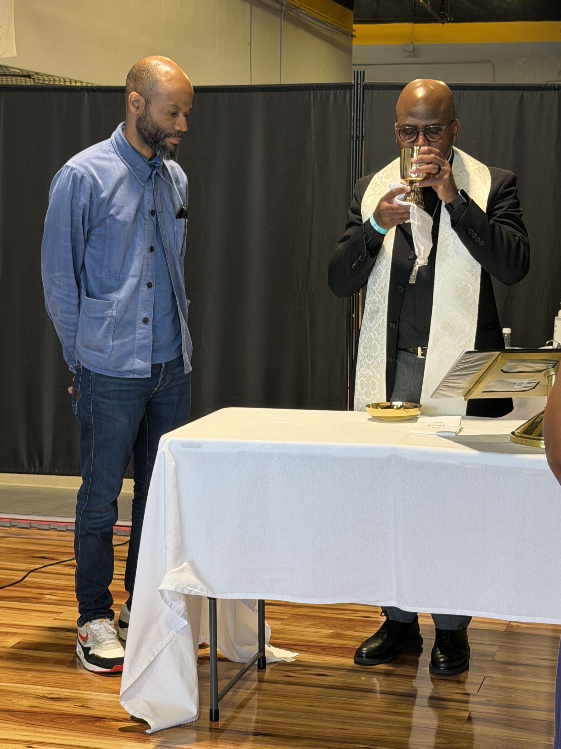 Communion at Church of St. Andrew